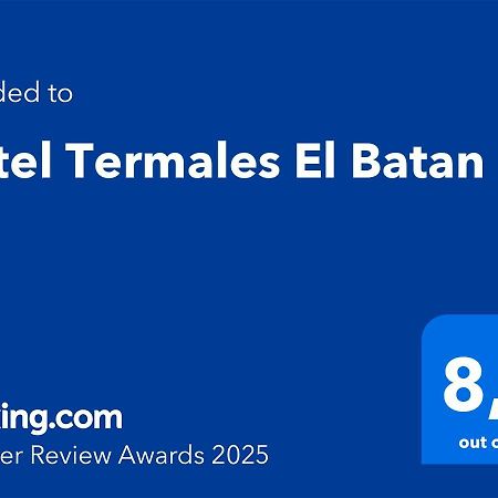 Hotel Termales El Batan Куитива Экстерьер фото